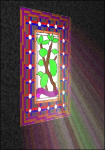 Example Stained Glass Window